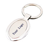 Metal Key Chains Print Logo