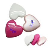 Portable Heart Shape Power Bank Charger 4000 mAh