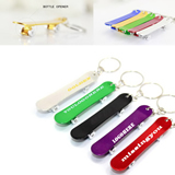 Promotional Finger Skateboard Keychains With Opener